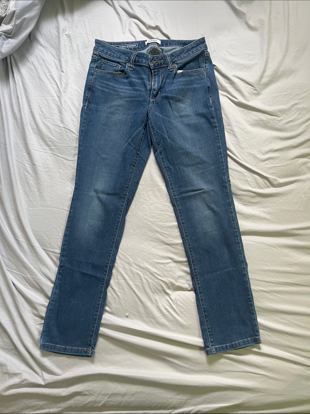 Curvy Straight Jeans